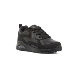 Sneakers da Donna nere con suola air Skechers Uno sporty