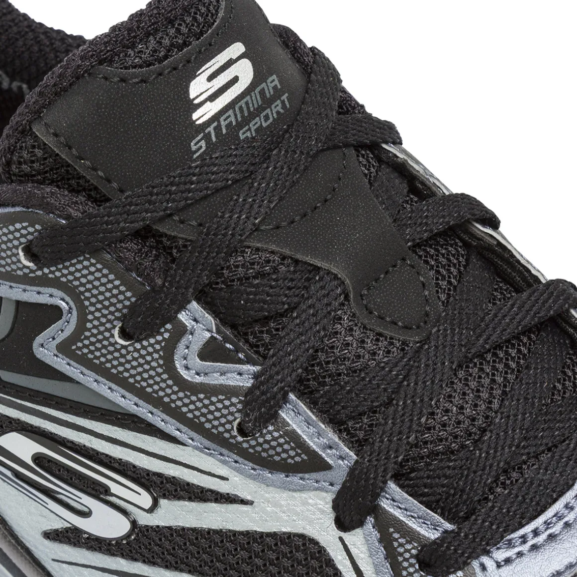 Sneakers da donna nero slip-ins Skechers Memory Foam