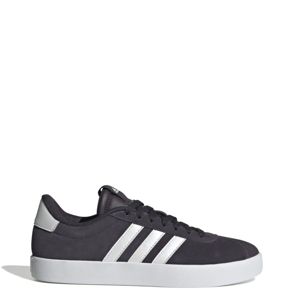 Sneakers da donna viola in pelle scamosciata adidas VL Court 3.0