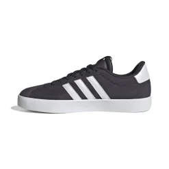 Sneakers da donna viola in pelle scamosciata adidas VL Court 3.0