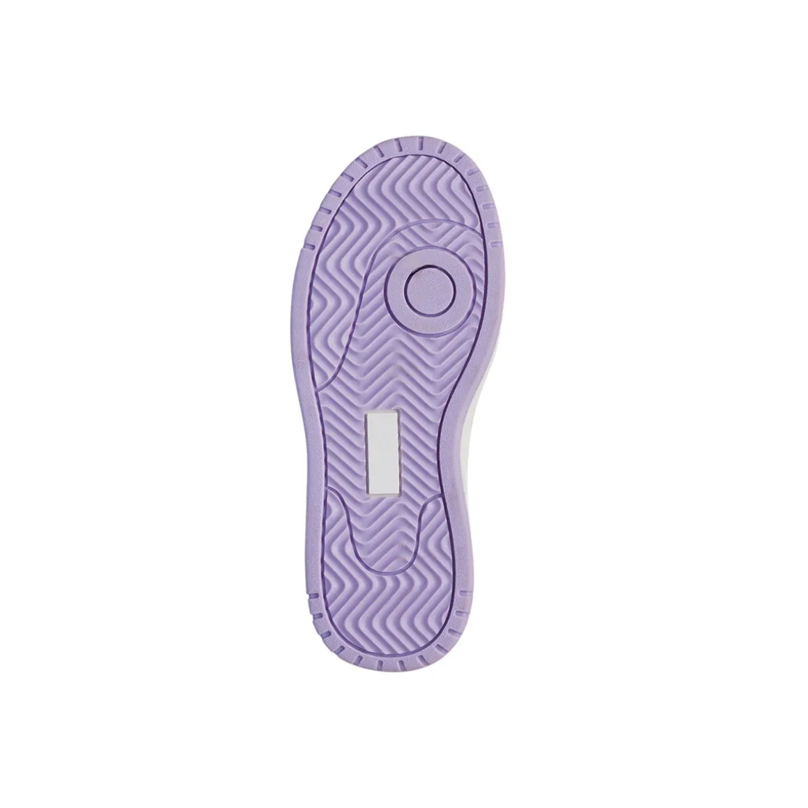 Sneakers da ragazza alte bianche e lilla con stampe Dieci Baci