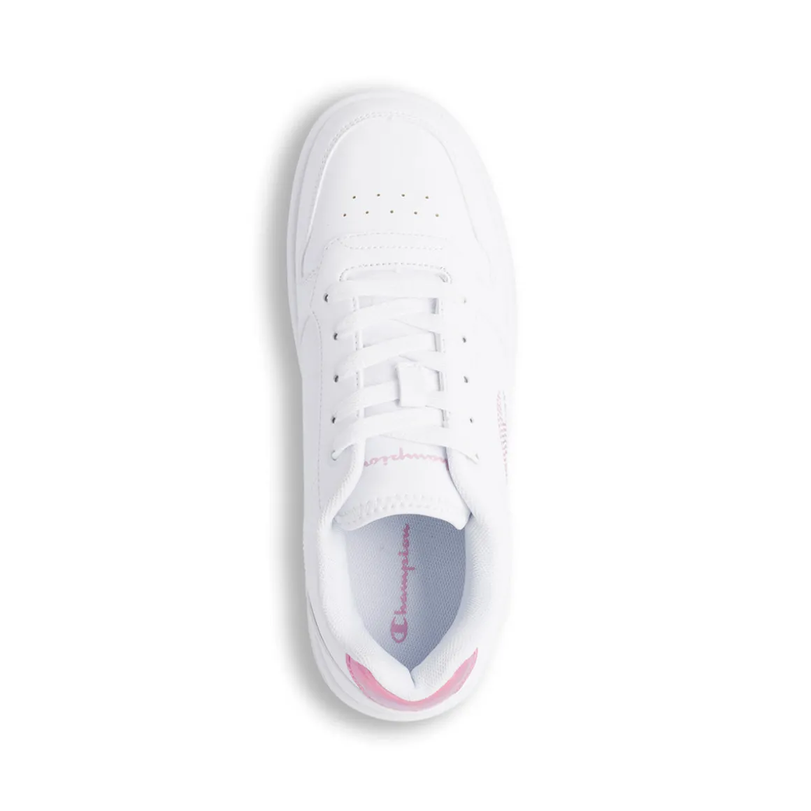 Sneakers da ragazza bianche con dettaglio glitter Champion Rebound Platform