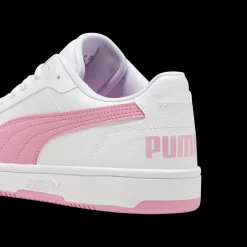 Sneakers da ragazza bianche con insertirosa Puma Reb-L