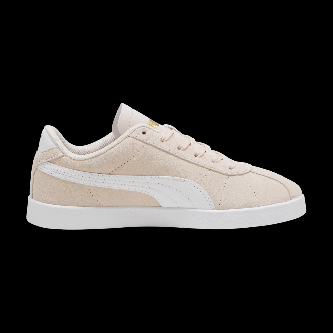 Sneakers da ragazza rosa in pelle scamosciata Puma Club II