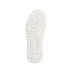 Sneakers da ragazzo bianche e grigie con logo Ducati