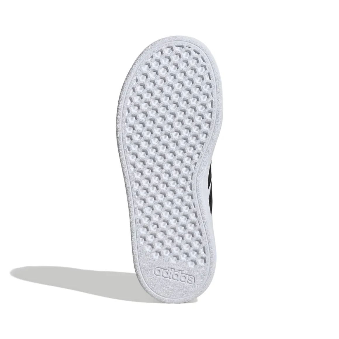 Sneakers da ragazzo bianche e nere adidas Grand Court 2.0