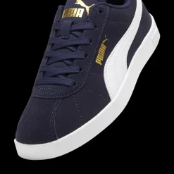 Sneakers da ragazzo blu in pelle scamosciata Puma Club II