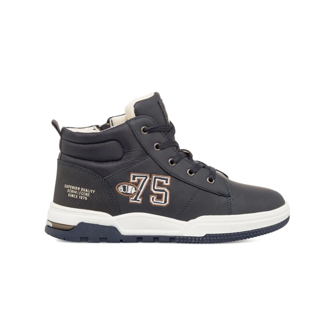 Sneakers da ragazzo blu navy con logo Americanino
