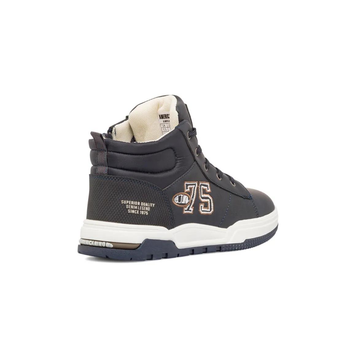 Sneakers da ragazzo blu navy con logo Americanino