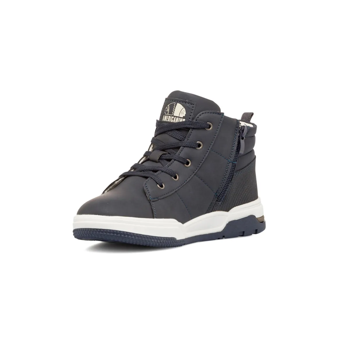Sneakers da ragazzo blu navy con logo Americanino