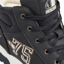 Sneakers da ragazzo blu navy con logo Americanino