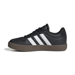 Sneakers da ragazzo nere adidas VL Court 3.0 in pelle