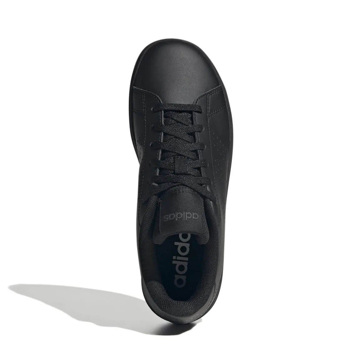 Sneakers da ragazzo nere con logo adidas Advantage Base 2.0