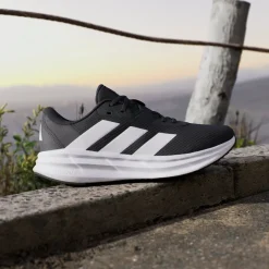 Sneakers da running uomo nere con logo adidas Galaxy 7