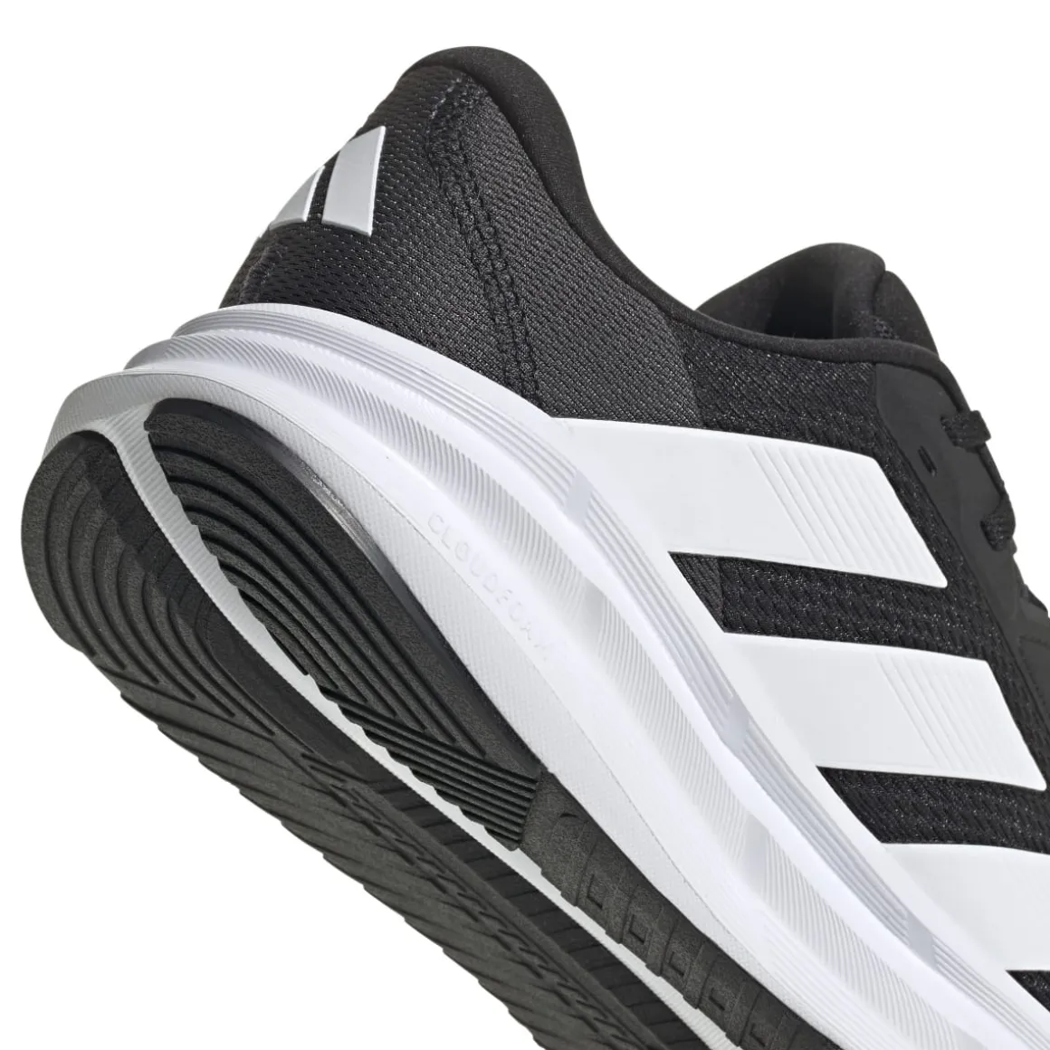 Sneakers da running uomo nere con logo adidas Galaxy 7