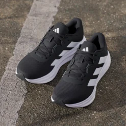 Sneakers da running uomo nere con logo adidas Galaxy 7