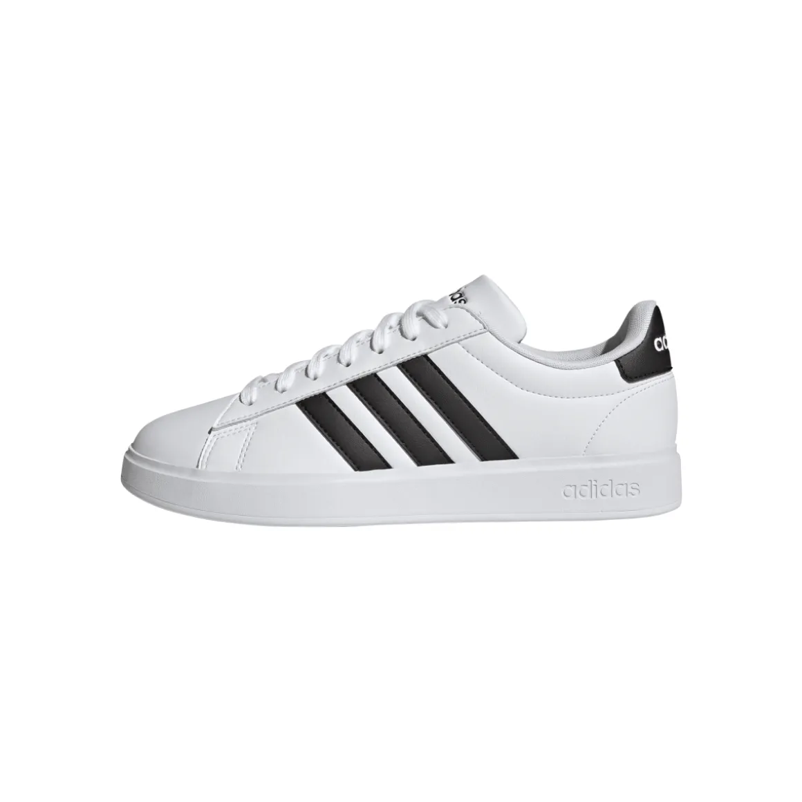 Sneakers da uomo bianche con logo tre strisce adidas Grand Court 2.0