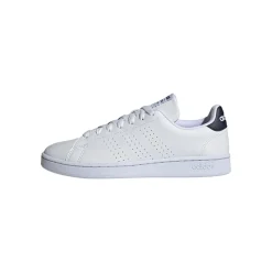 Sneakers da uomo bianche con strisce traforate adidas Advantage