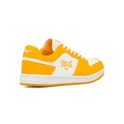 Sneakers da uomo bianche e gialle con logo Everlast