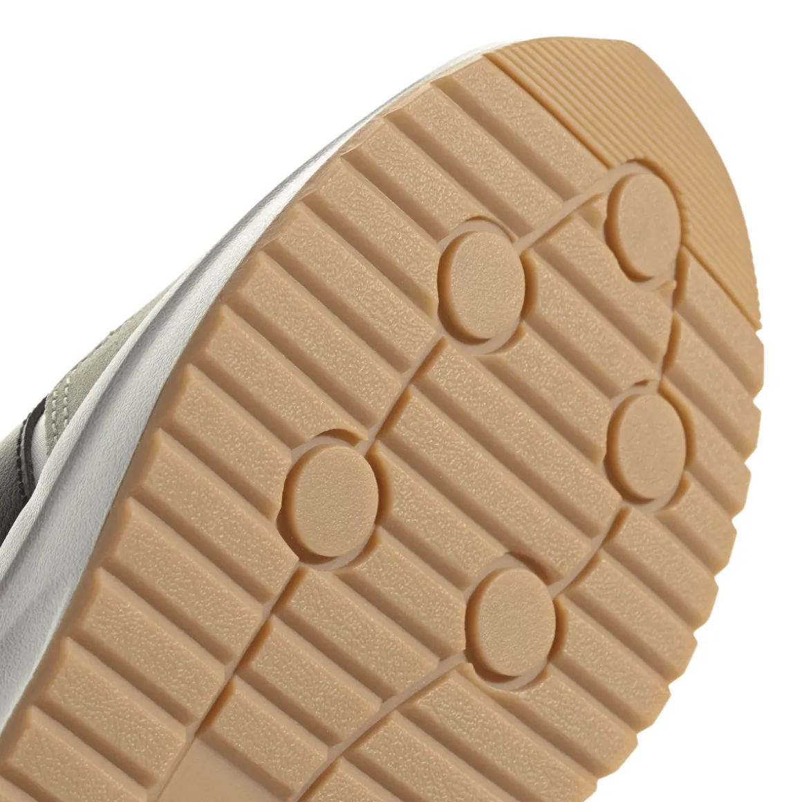 Sneakers da uomo bianche con dettagli beige adidas 70's Run 2.0