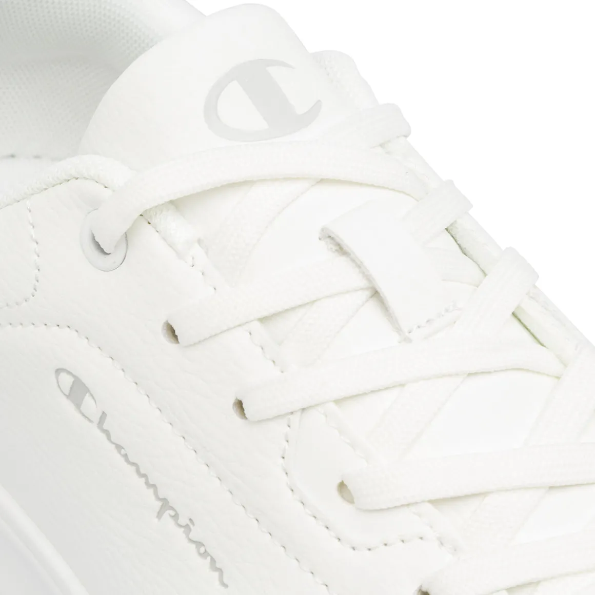 Sneakers da uomo bianche con logo Champion Newman