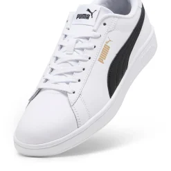 Sneakers da uomo bianche con logo a contraso Puma Smash 3.0