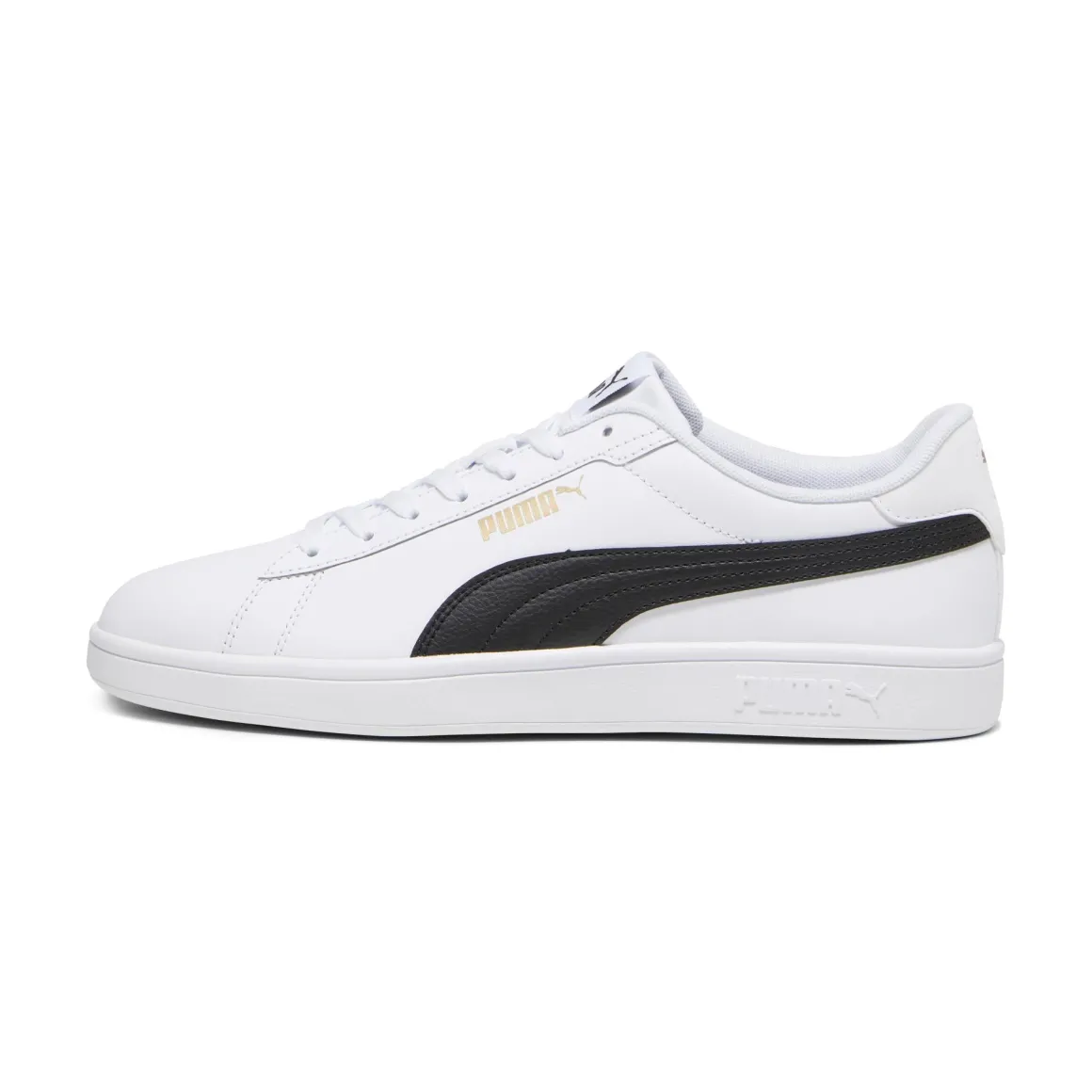 Sneakers da uomo bianche con logo a contraso Puma Smash 3.0