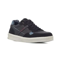 Sneakers da Uomo Blu con Dettagli Azzurri Ducati