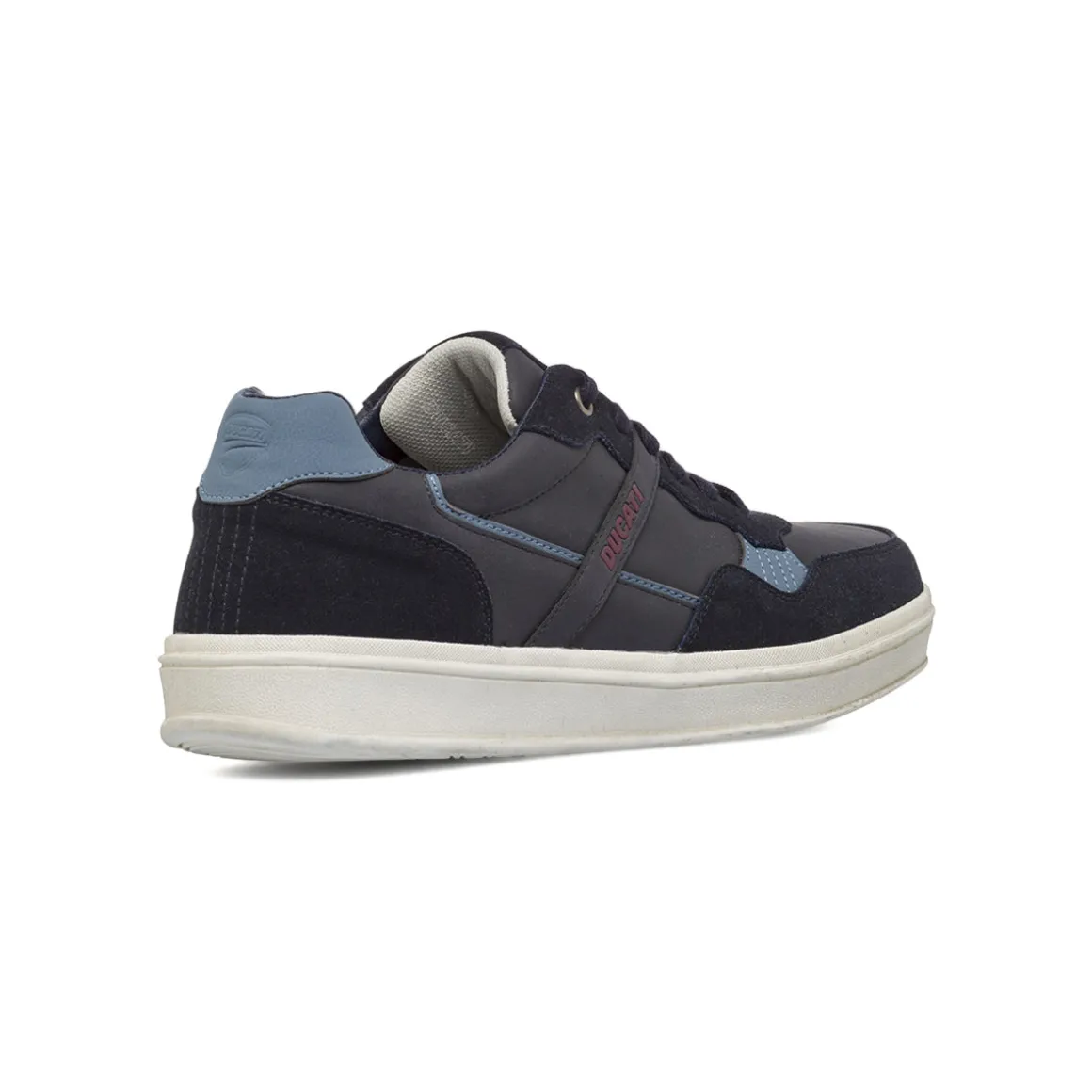 Sneakers da Uomo Blu con Dettagli Azzurri Ducati
