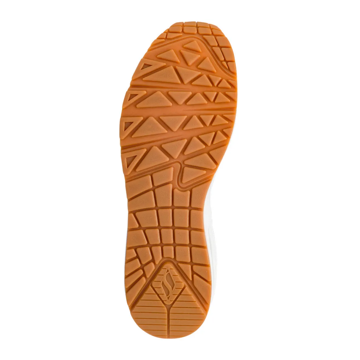 Sneakers da uomo blu navy in pelle con ammortizzazione ad aria Skechers Uno