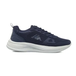 Sneakers da Uomo Blu Navy con Suola Bianca Ammortizzata Kappa