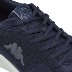 Sneakers da Uomo Blu Navy con Suola Bianca Ammortizzata Kappa