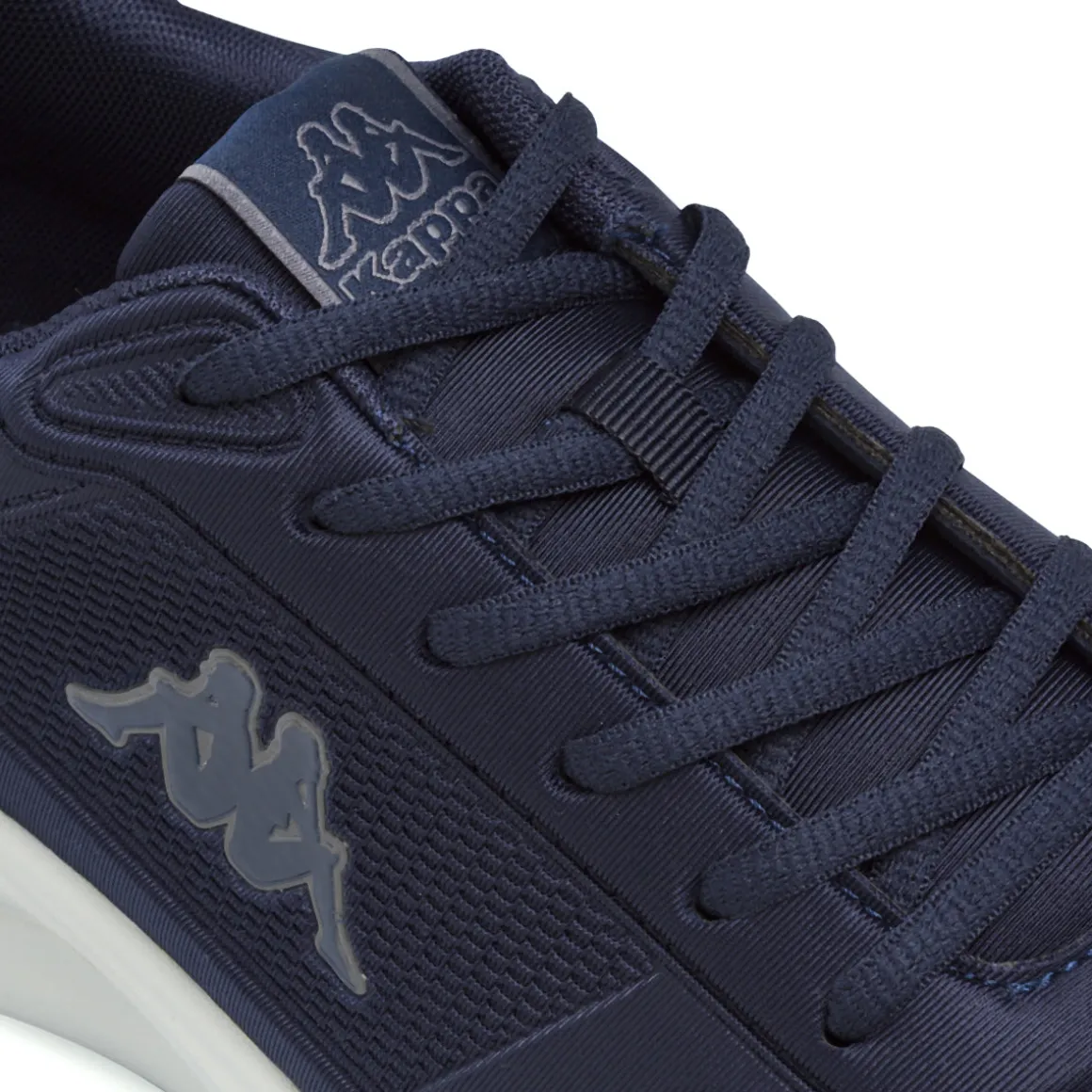 Sneakers da Uomo Blu Navy con Suola Bianca Ammortizzata Kappa