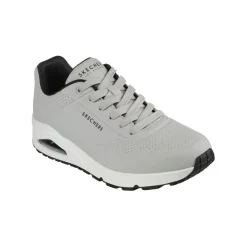 Sneakers da uomo grigie con suola ad aria Skechers Uno