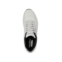 Sneakers da uomo grigie con suola ad aria Skechers Uno