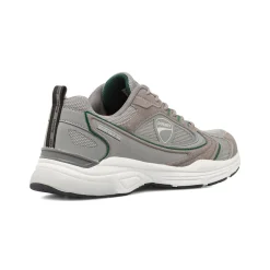 Sneakers da Uomo Grigie con Inserti in contrasto verdi Ducati
