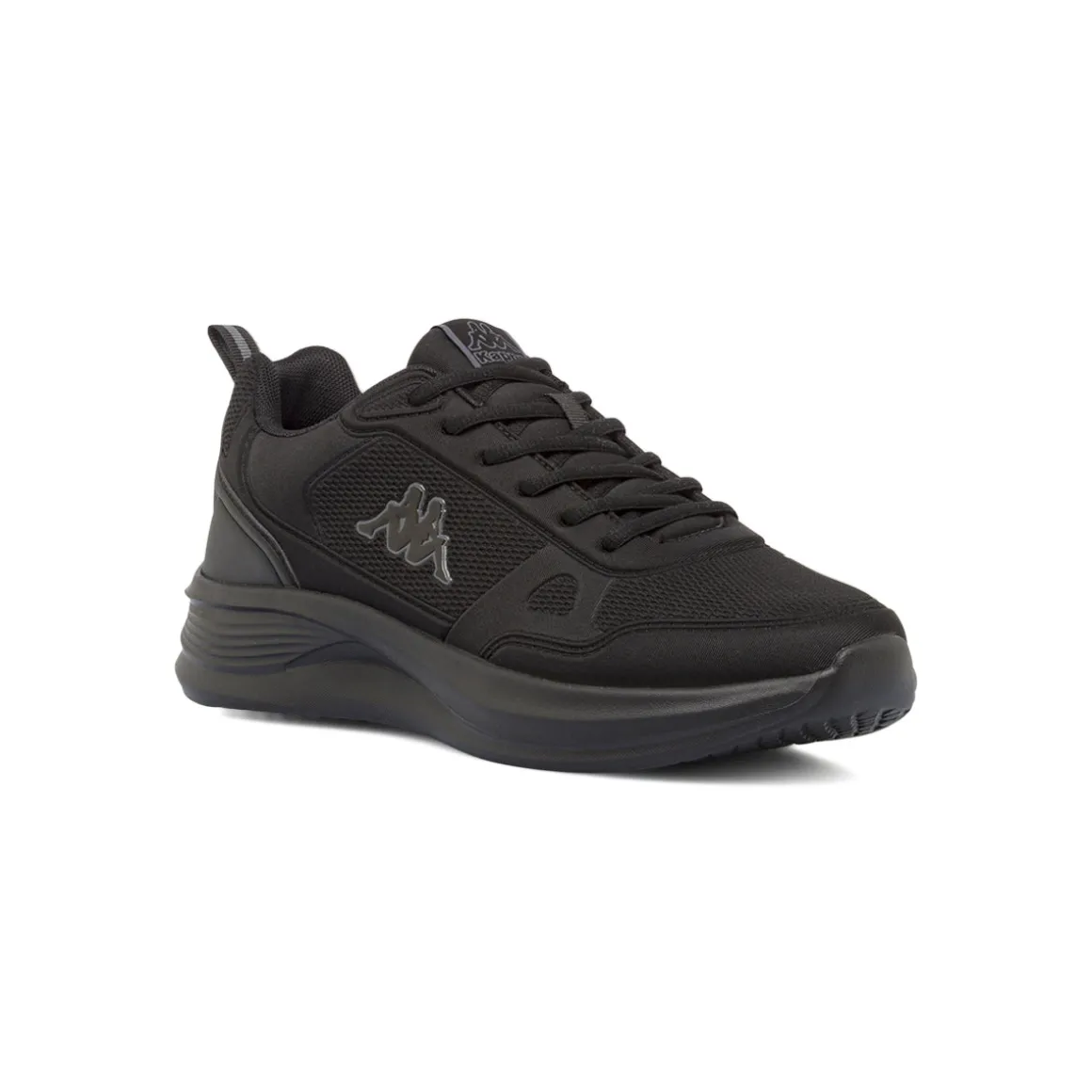Sneakers da Uomo Nere con Suola Sportiva Kappa Total Black
