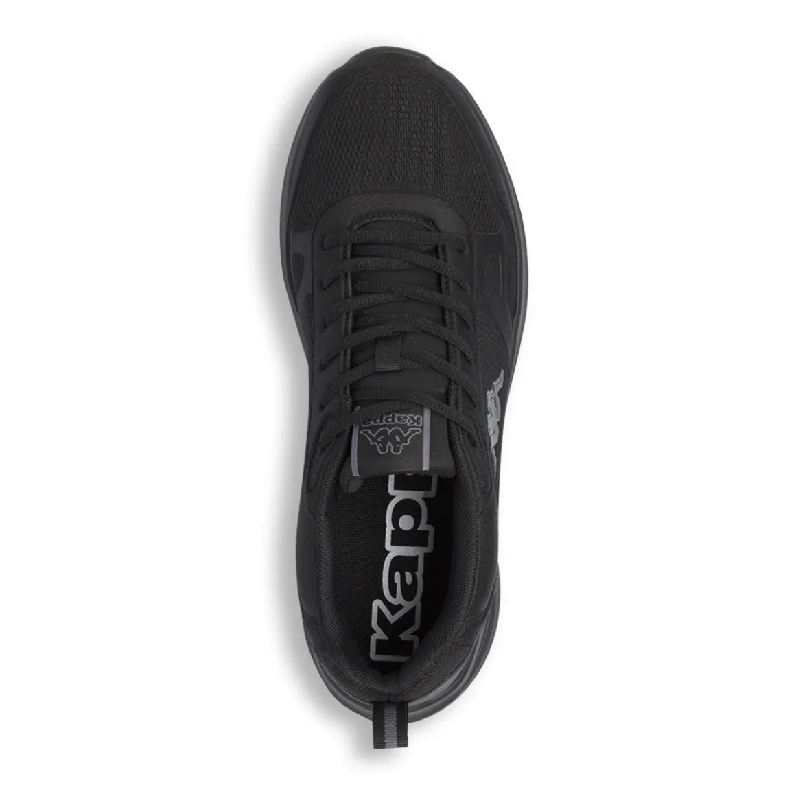 Sneakers da Uomo Nere con Suola Sportiva Kappa Total Black