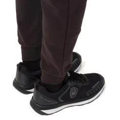 Sneakers da uomo nere con logo e dettagli grigi Tonino Lamborghini