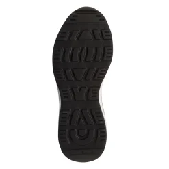Sneakers da uomo nere con logo e dettagli grigi Tonino Lamborghini