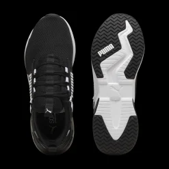 Sneakers da uomo nere e bianche con logo Puma Retaliate 3