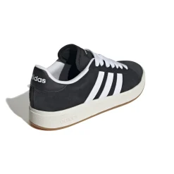 Sneakers da uomo nere in pelle con logo adidas Grand Court Base 00s
