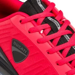 Sneakers da uomo rossa e grigia con suola ad aria Ducati Legacy Air 4