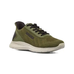Sneakers da Uomo Verdi con Dettagli Neri e Suola in contrasto Ducati