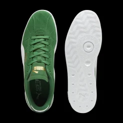 Sneakers da uomo verdi in pelle effetto scamosciato Puma Club II