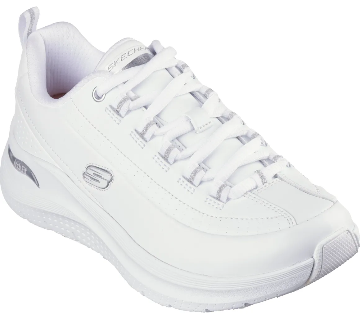 Sneakers donna bianche Skechers Arch Fit 2.0 con Memory Foam