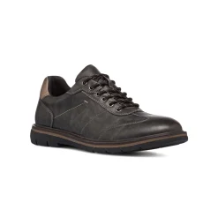 Sneakers eleganti nere effetto vintage da uomo Riflessi Urbani