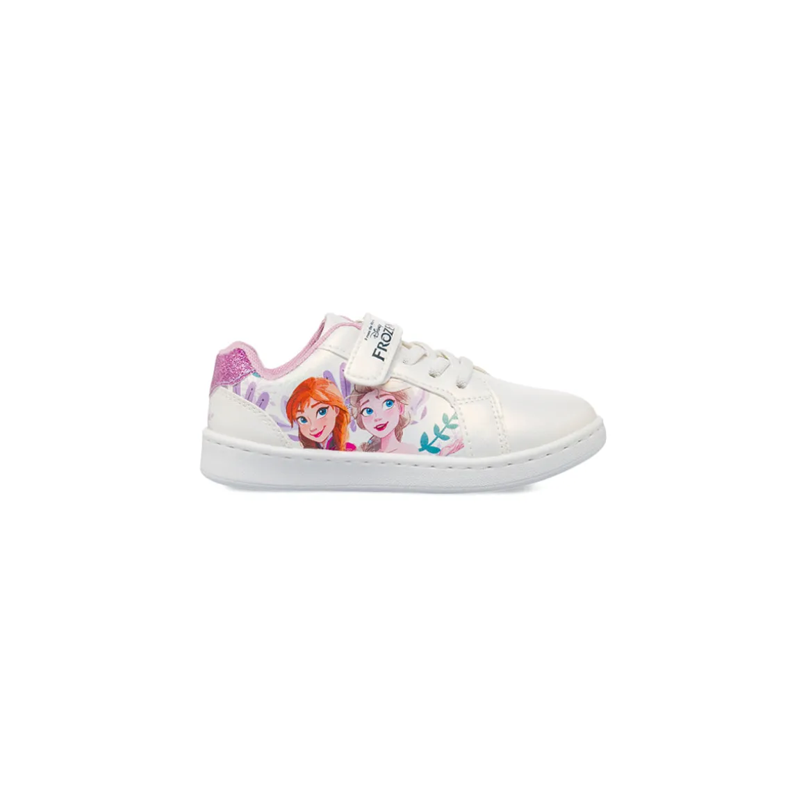 Sneakers Frozen bianche da Bambina con stampa Frozen
