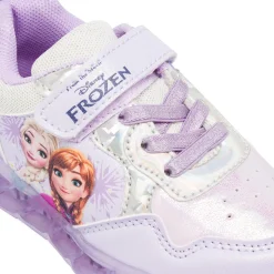 Sneakers Frozen lilla da Bambina con luci e strappo