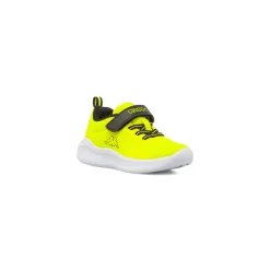 Sneakers gialle da Primi Passi Bambino con strappo Kappa